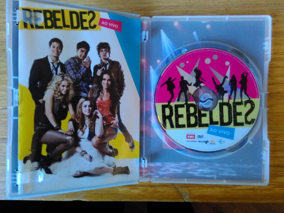 DVD - Rebeldes Ao Vivo