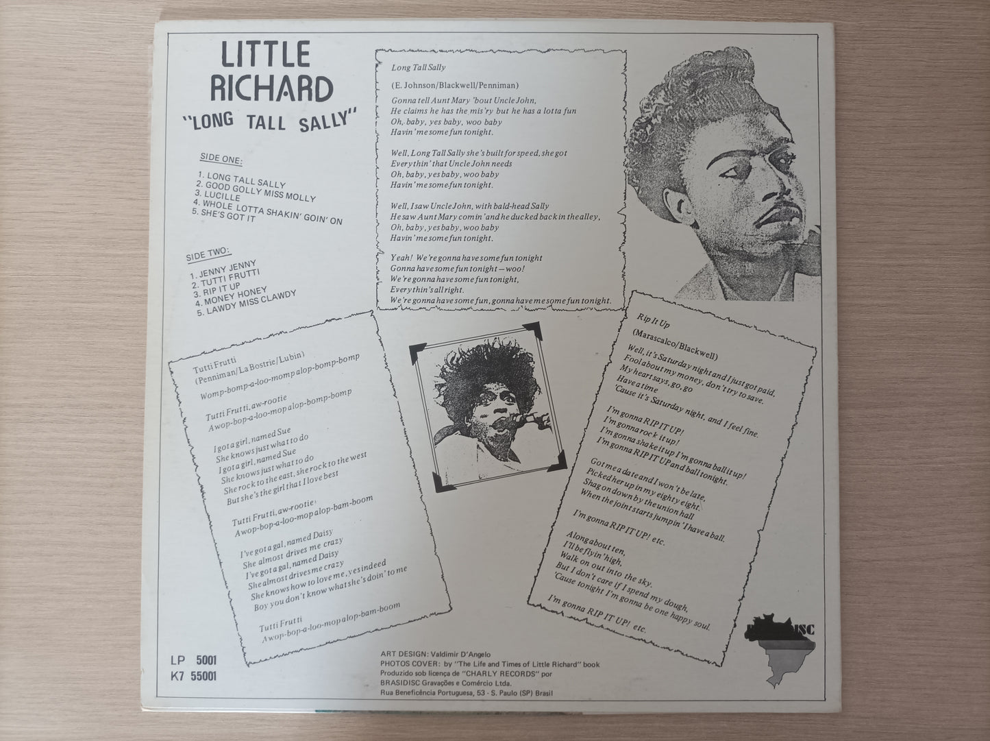 Lp Vinil Little Richard Long Tall Sally