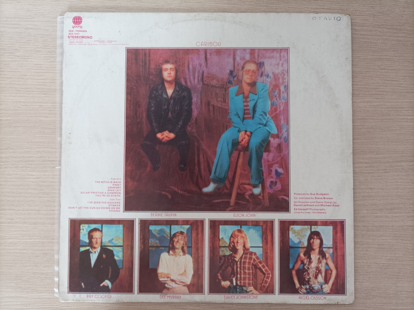 Lp Vinil Elton John Caribou