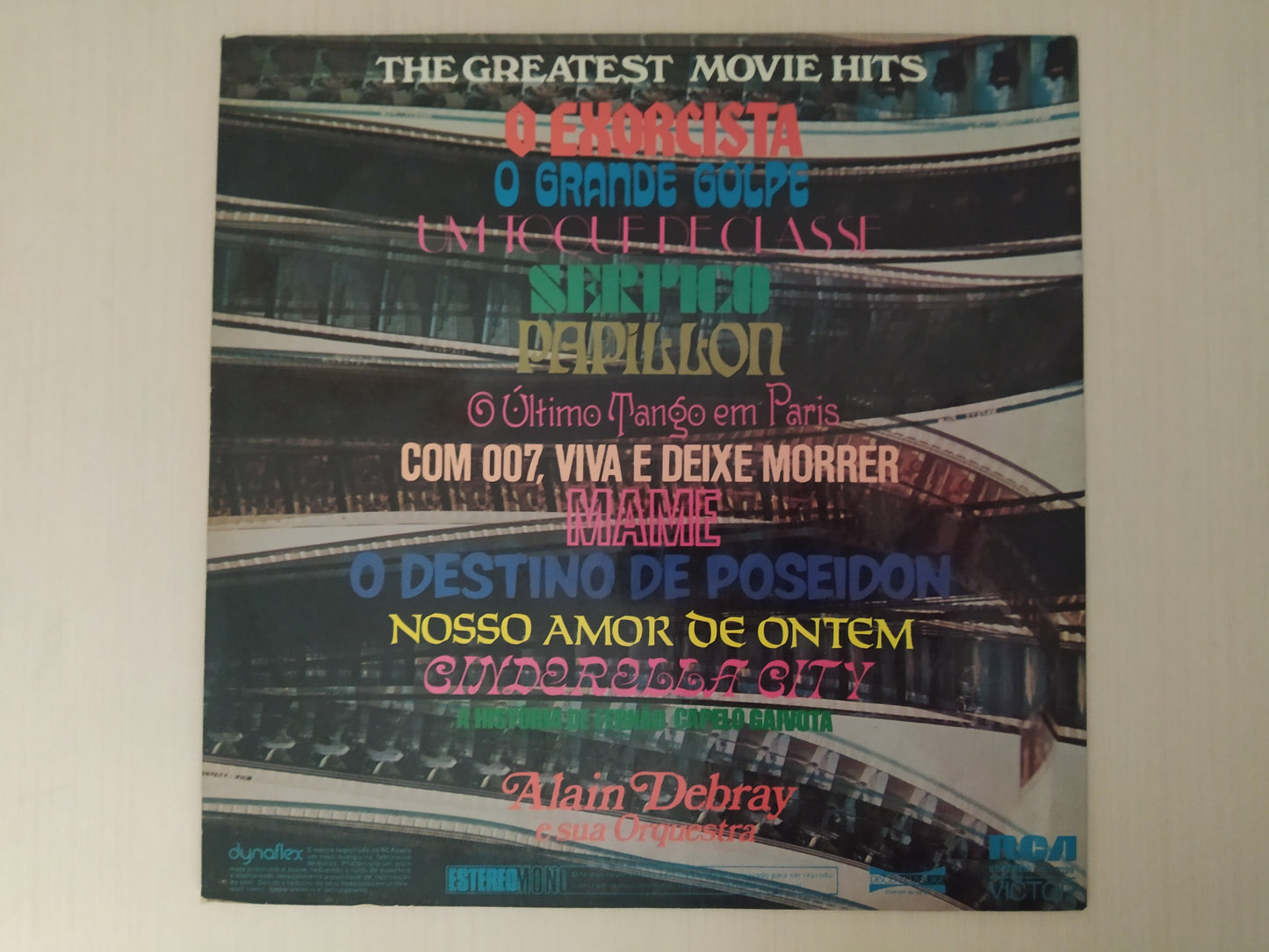 Lp Vinil Alain Debray The Greatest Movie Hits