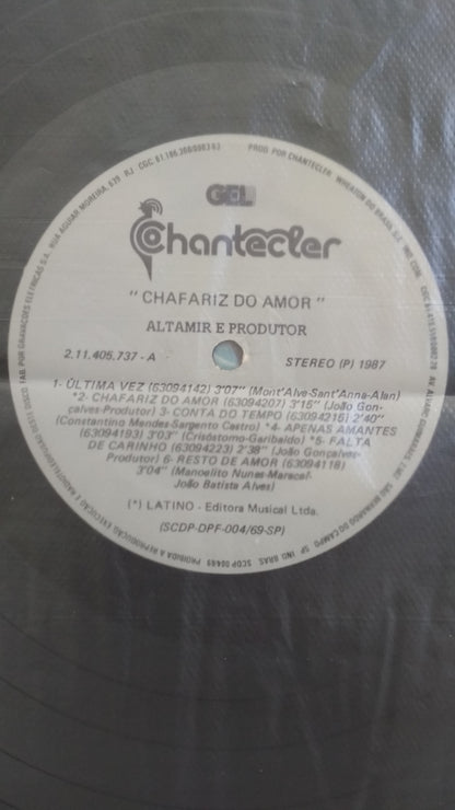 Lp Vinil Altamir E Produtor Chafariz De Amor