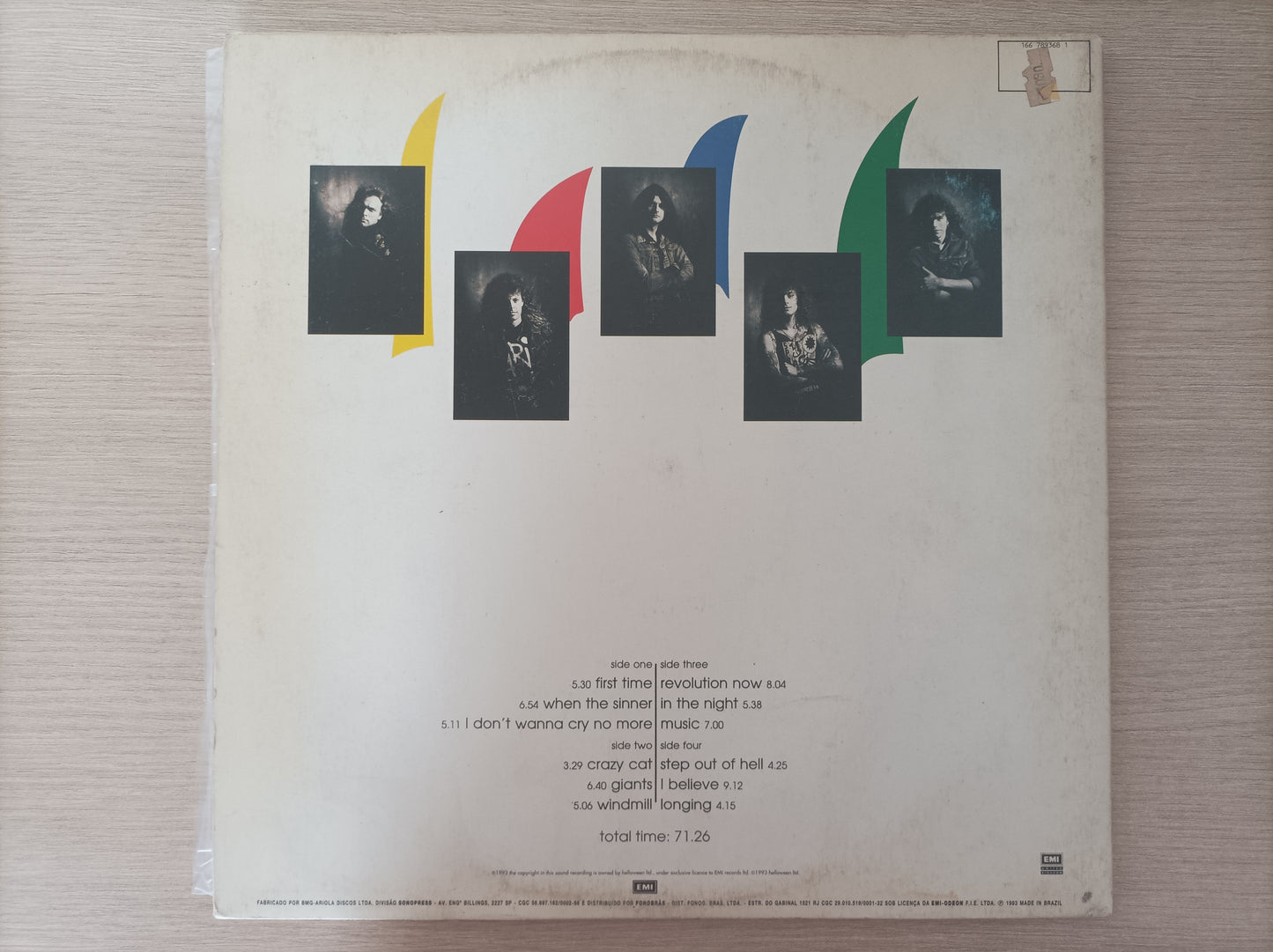 Lp Vinil Helloween Chameleon Duplo Com encartes