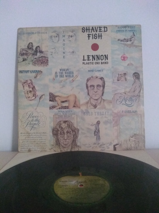 Lp Vinil John Lennon Shaved Fish Com Encarte