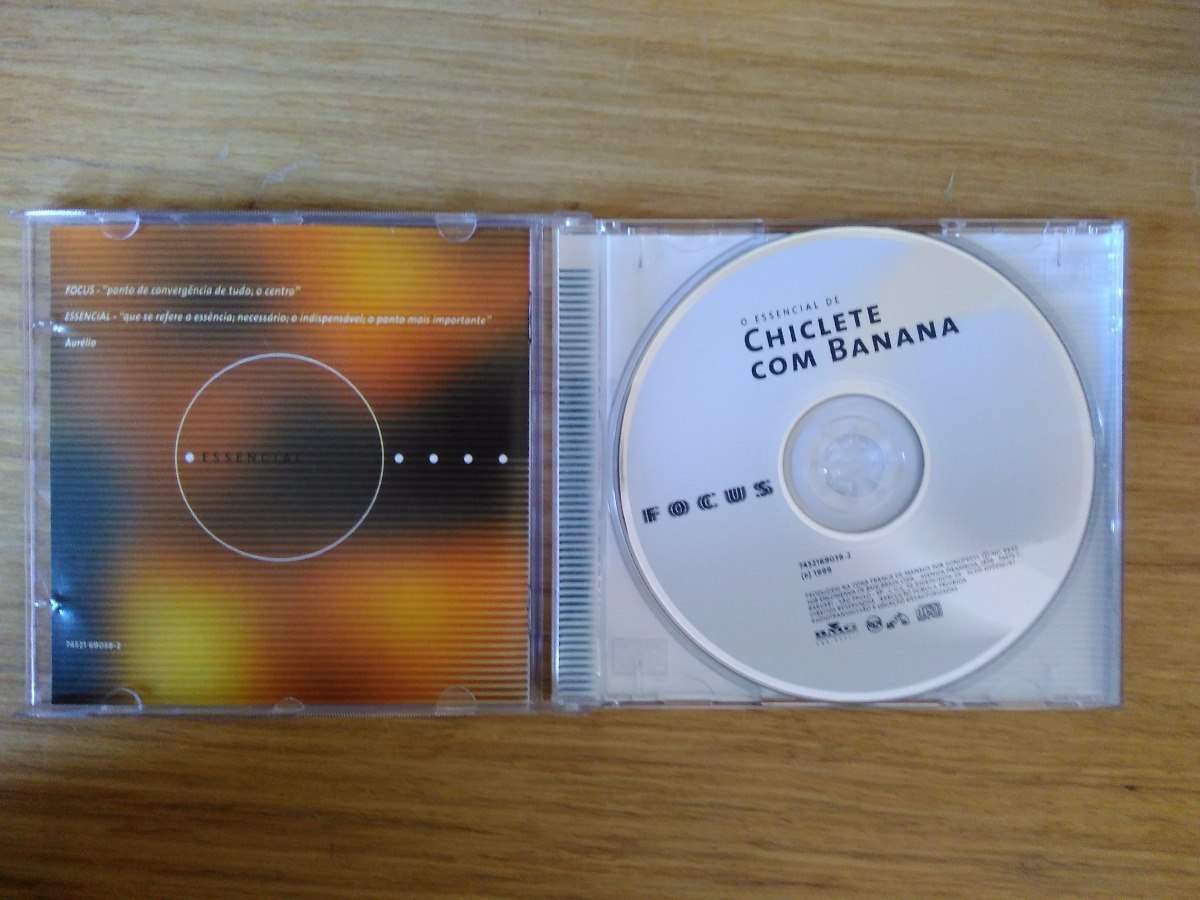 Cd O Essencial De Chiclete Com Banana Focus