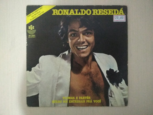 Lp Vinil Compacto Ronaldo Resedá Plumas e Paetés Quero me entregar pra você