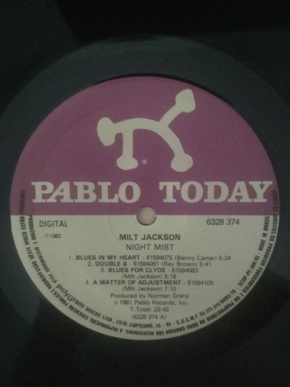 Lp Vinil Milt Jackson Night Mist