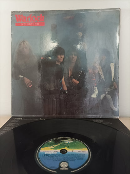 Lp Vinil Warlock Hellbound Com encarte
