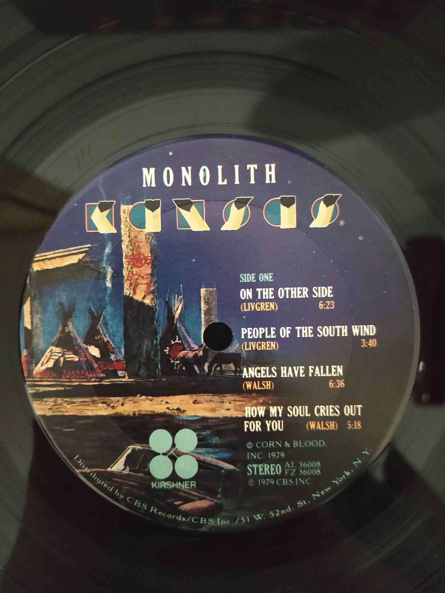 Lp Vinil Kansas Monolith Capa Dupla Com Encarte Importado