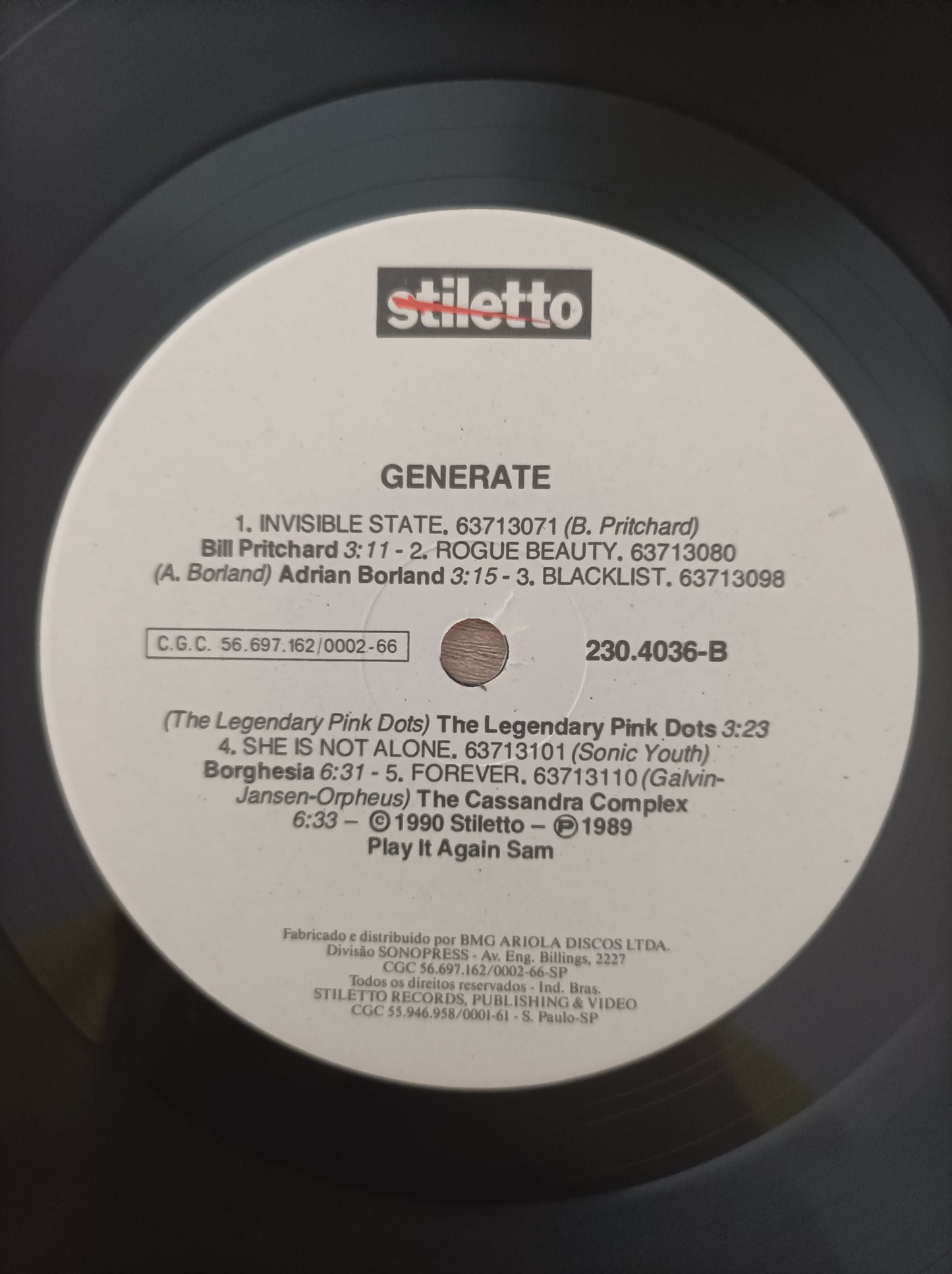 Lp Vinil Generate