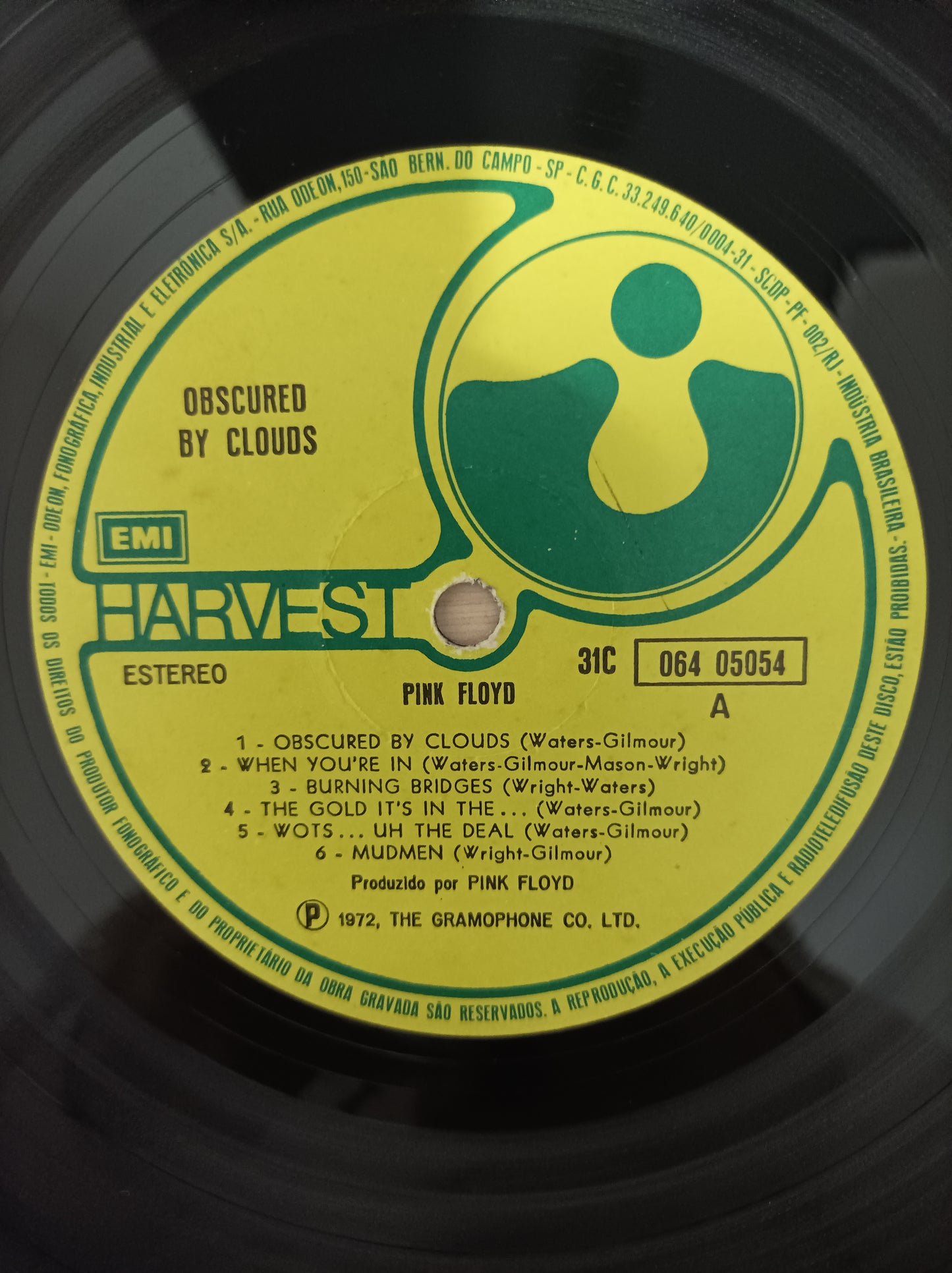 Lp Vinil Pink Floyd Obscured by Clouds