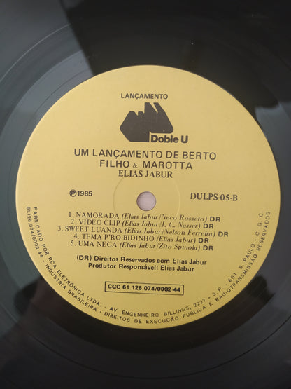 Lp Vinil Elias Jabur Sem Medo
