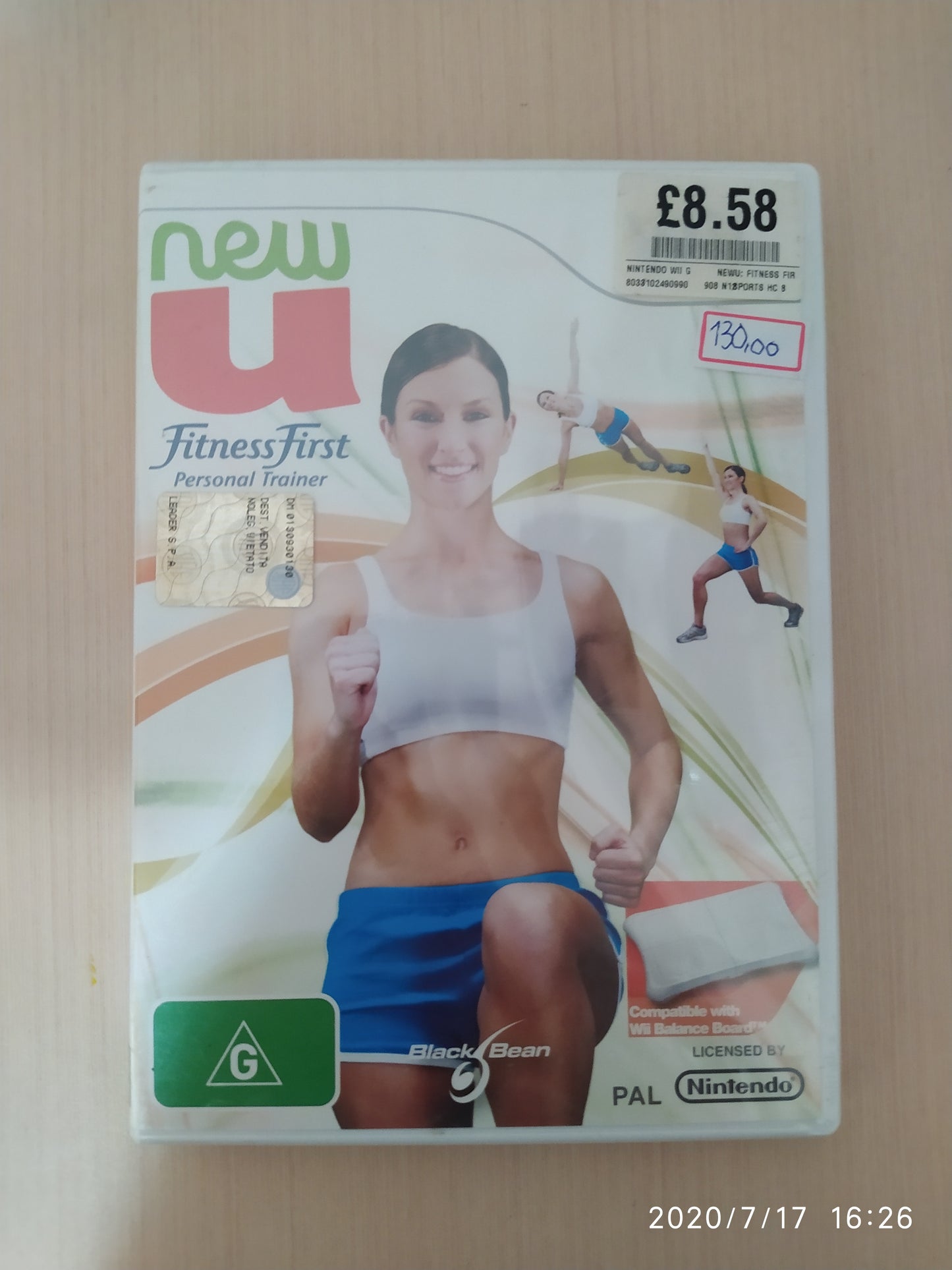 Jogo Wii New U Fitness First