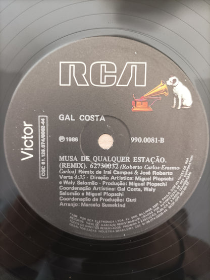 Lp Vinil Gal Costa Musa de Qualquer Estação