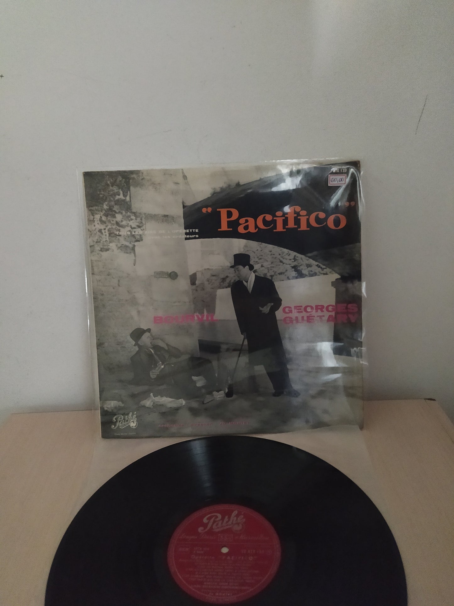 Lp Vinil Bourvil Georges Guétary Pacifico