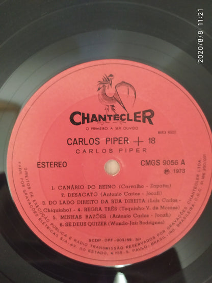 Lp Vinil Carlos Piper +18