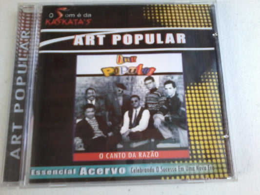 Cd Art Popular O Canto Da Razão