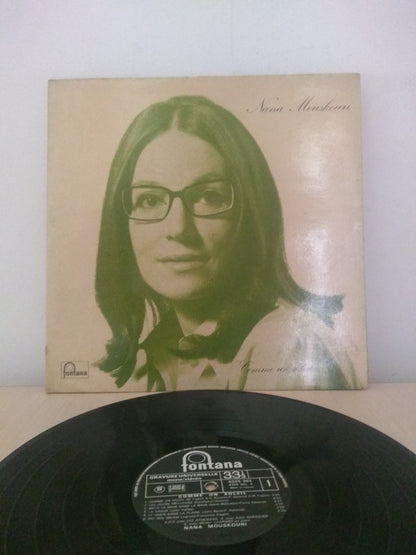 Lp Vinil Nana Mouskouri Commé Un Soleil Importado