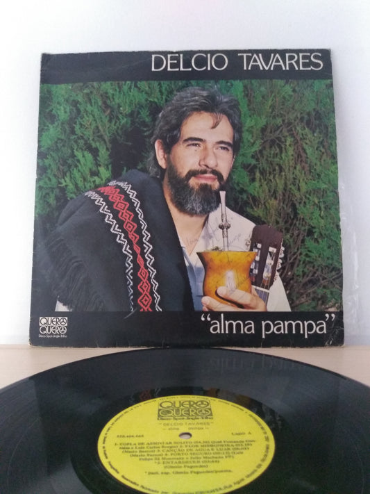 Lp Vinil Delcio Tavares Alma Pampa