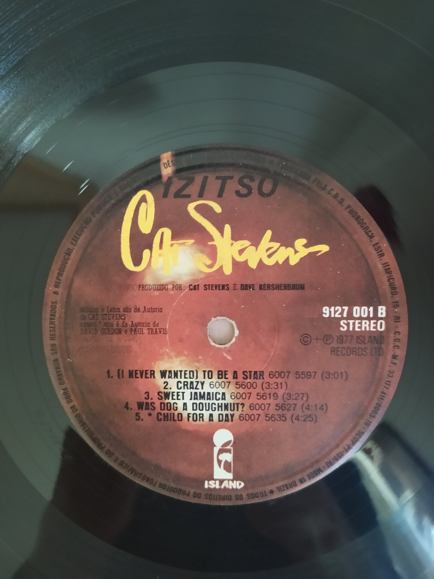 Lp Vinil Cat Stevens Izitso