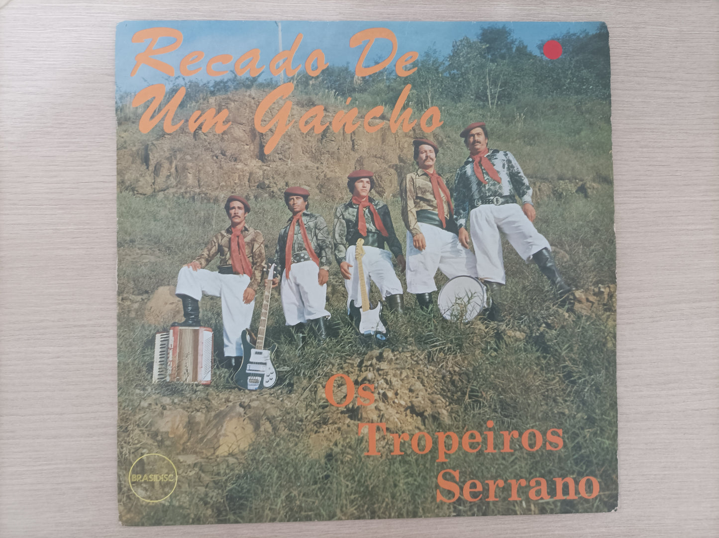 Lp Vinil Os Tropeiros Serrano Recado de um Gaúcho