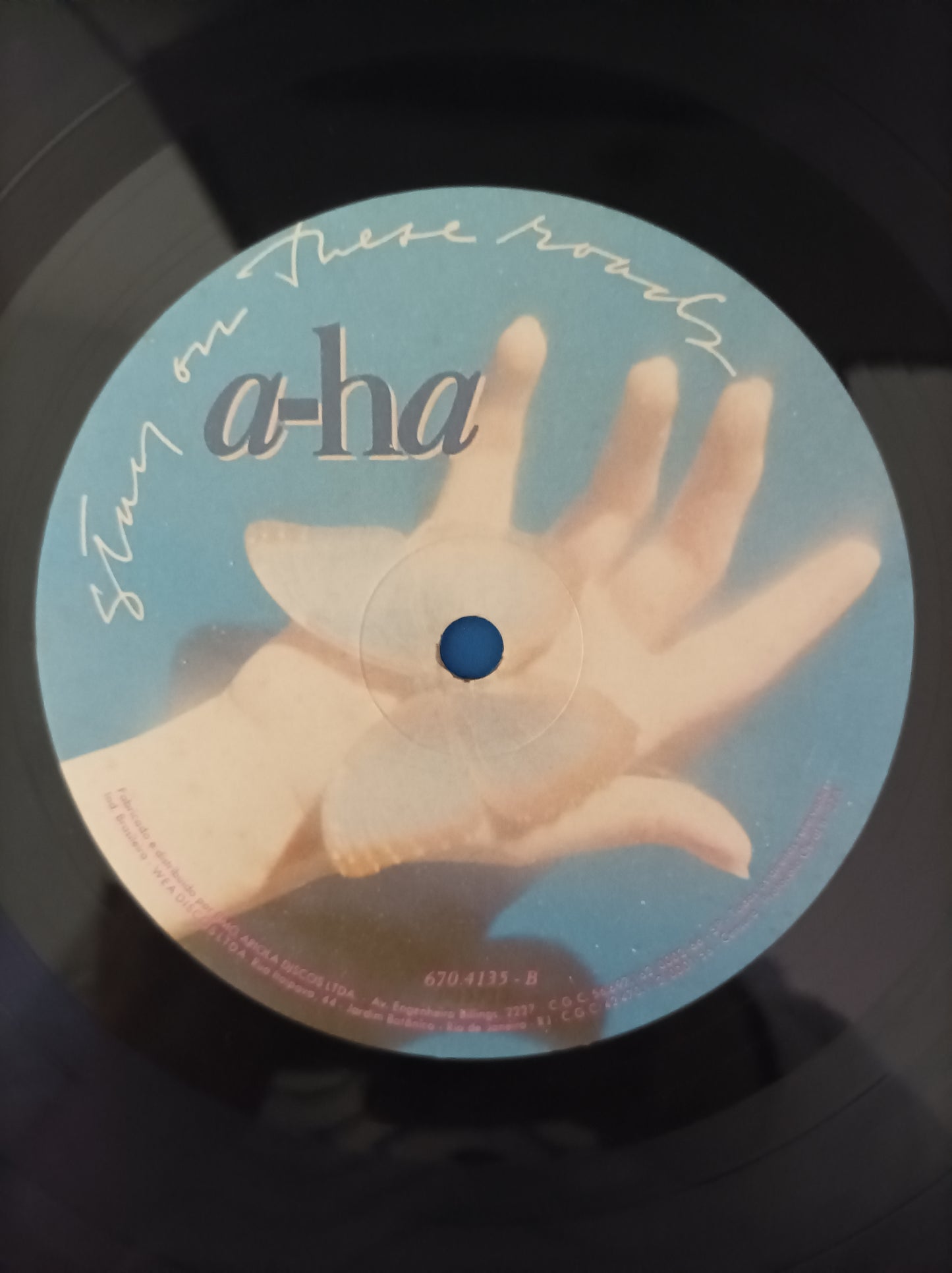 Lp Vinil A-ha Stay on these roads