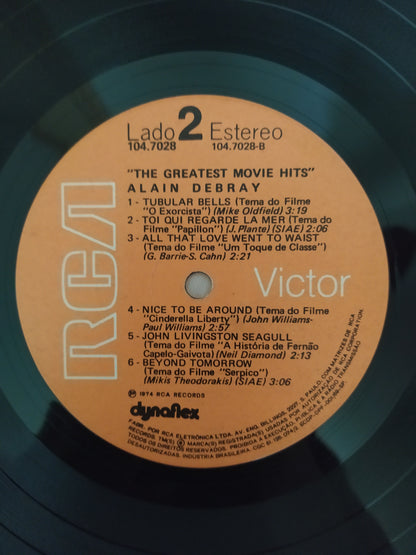 Lp Vinil Alain Debray The Greatest Movie Hits