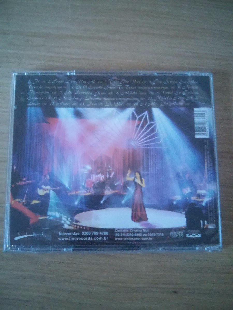 Cd Cristina Mel As Canções Da Minha Vida 15 Anos Ao Vivo