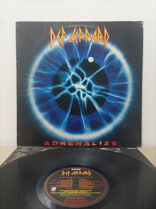 Lp Vinil Def Leppard Adrenalize Com encarte