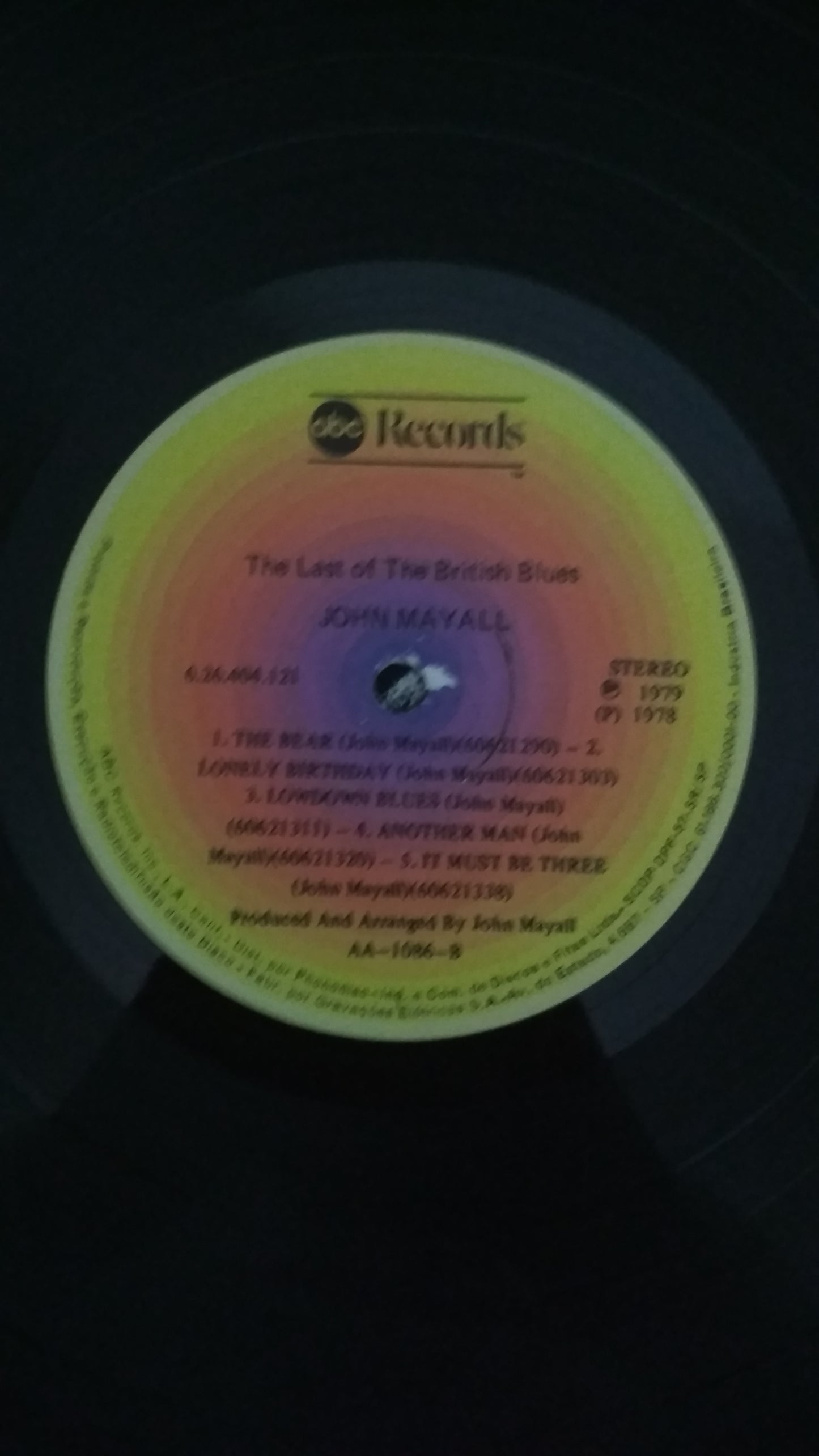 Lp Vinil John Mayall The Last of the British Blues