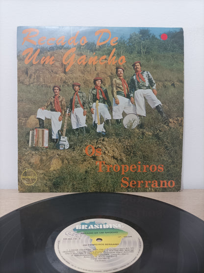 Lp Vinil Os Tropeiros Serrano Recado de um Gaúcho