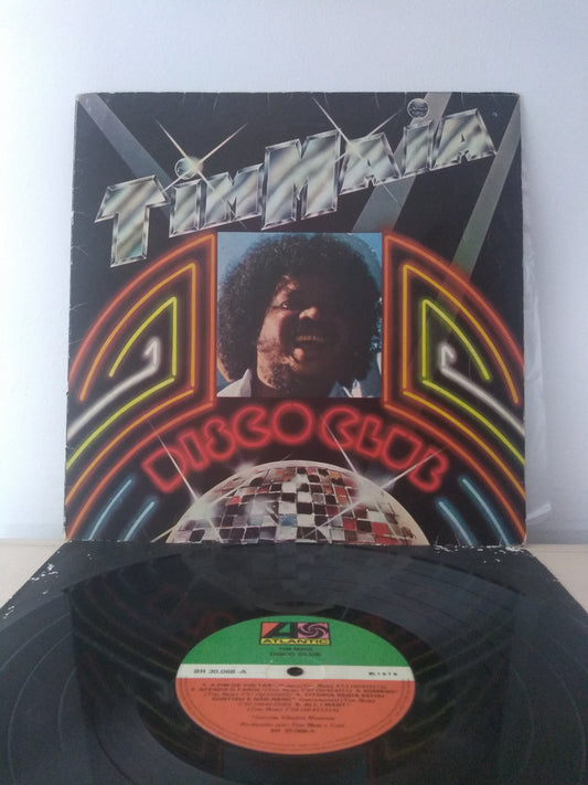 Lp Vinil Tim Maia Disco Club Com Encarte LEIA