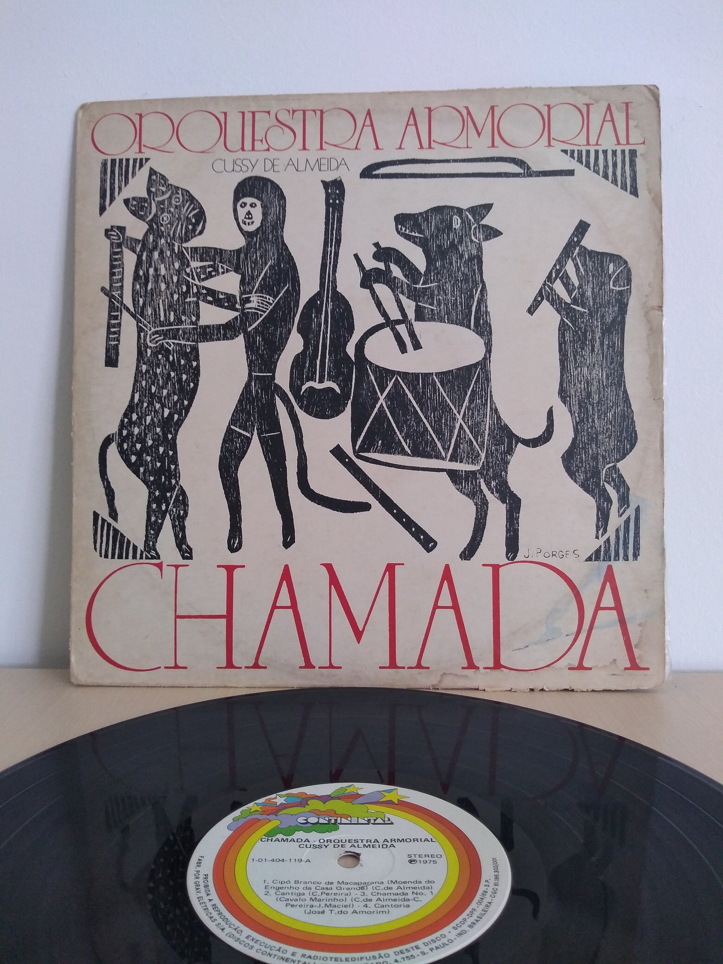 Lp Vinil Orquestra Armorial Chamada