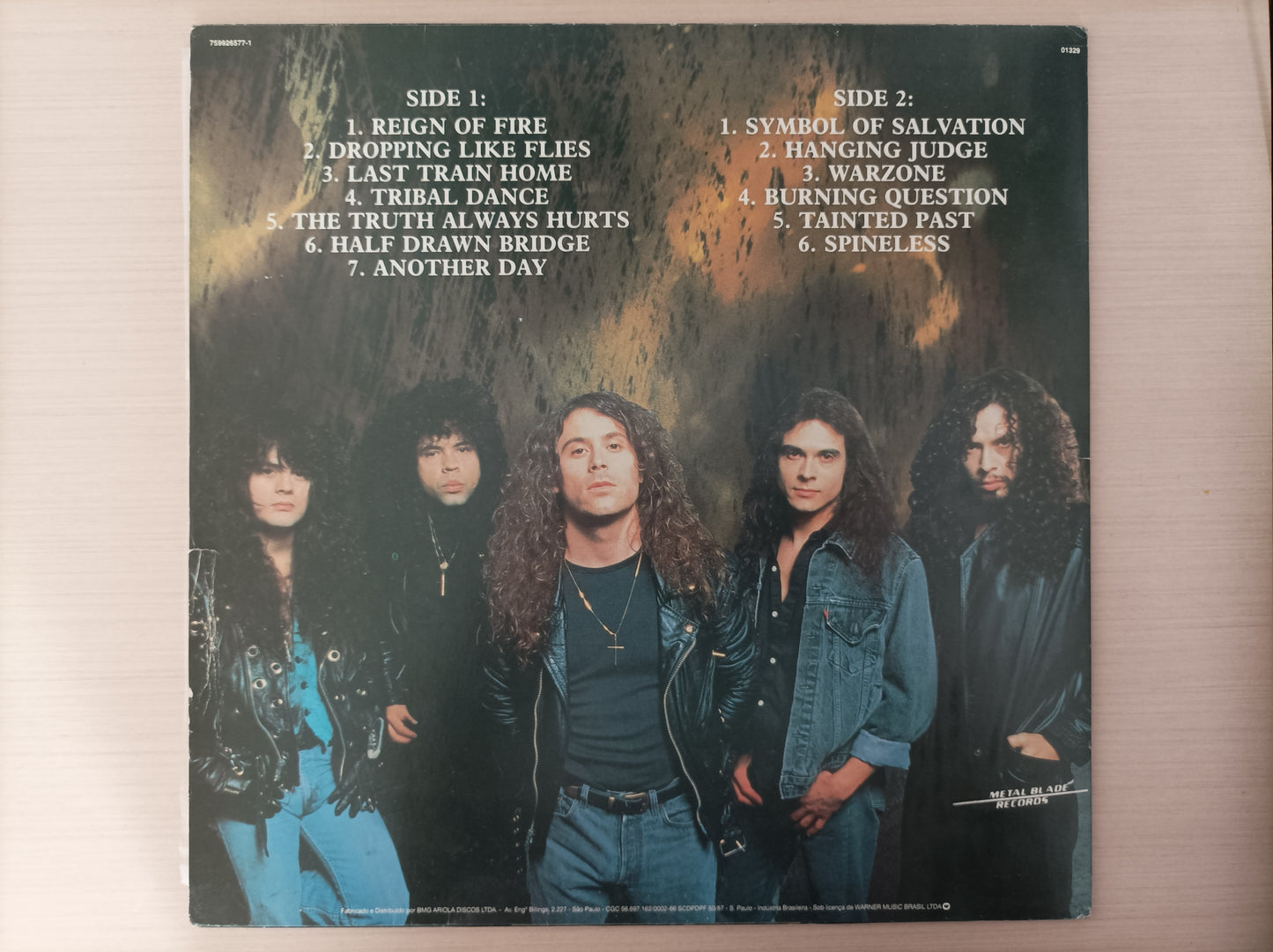 Lp Vinil Armored Saint Symbol of Salvation Com encarte