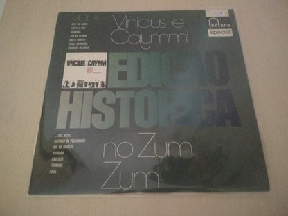 Lp Vinil Vinicius E Caymmi No Zum Zum Edição Histórica Vol 4