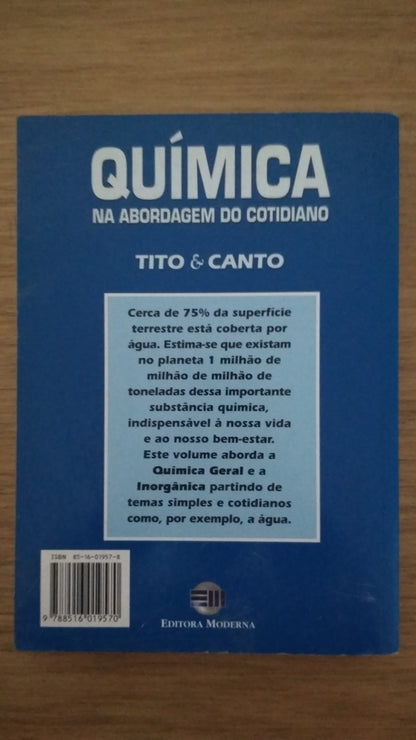 Livro Química na abordagem do cotidiano