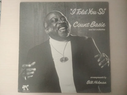 Lp Vinil Count Basie I Told You So
