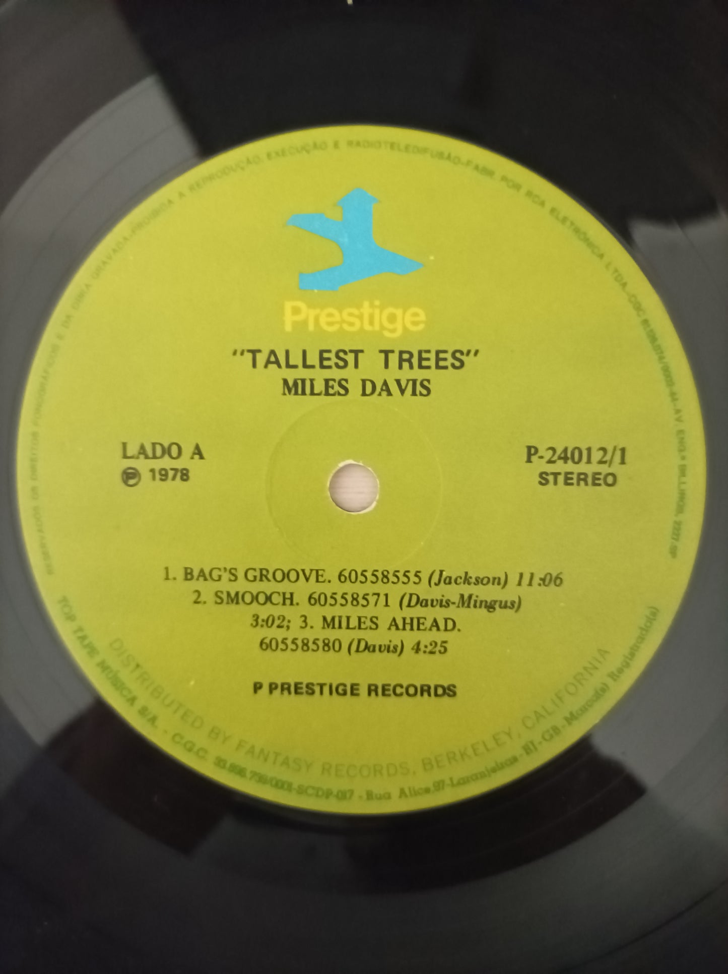 Lp Vinil Miles Davis Tallest Trees Duplo