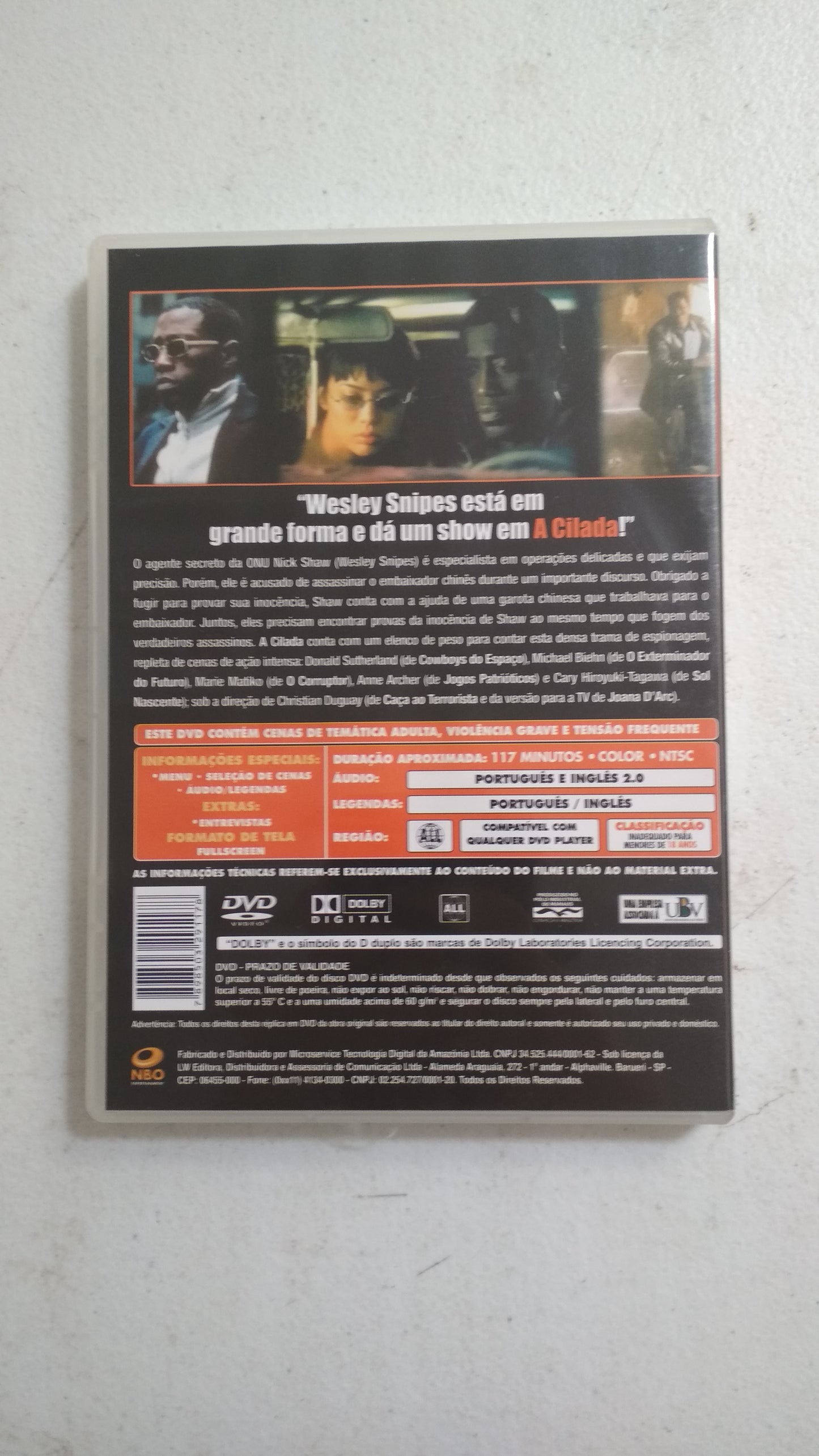 Dvd A Cilada