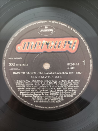 Lp Vinil Olivia Newton John Back to Basics