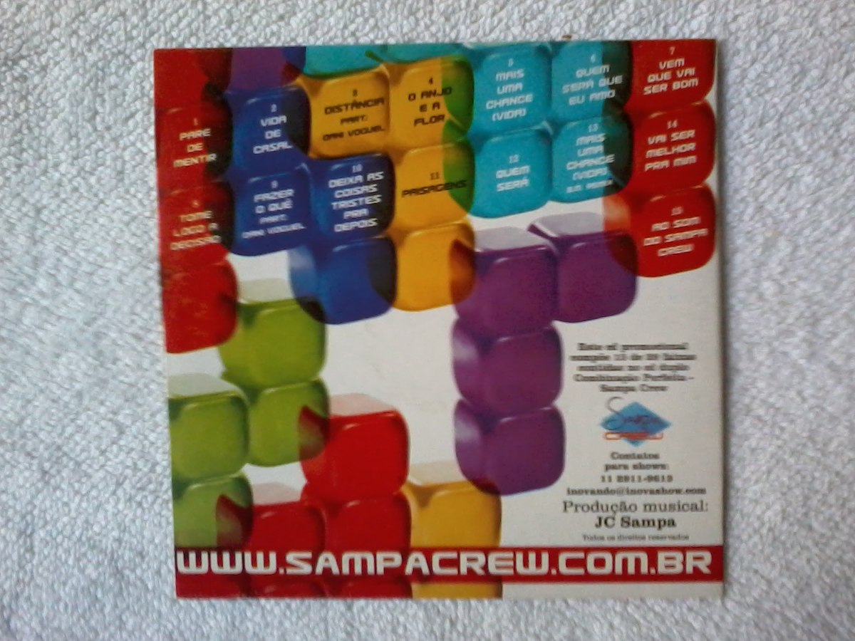 Cd Sampa Crew Combinação Perfeita