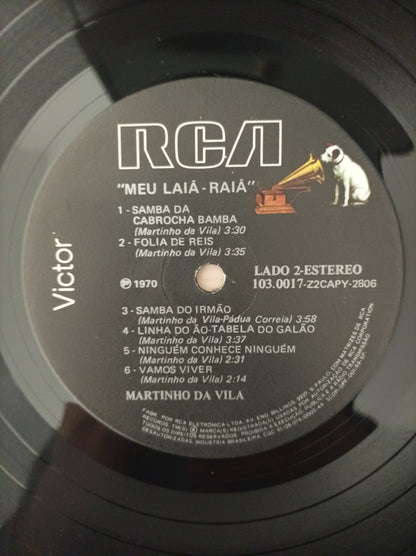 Lp Vinil Martinho da Vila Meu laiáraiá