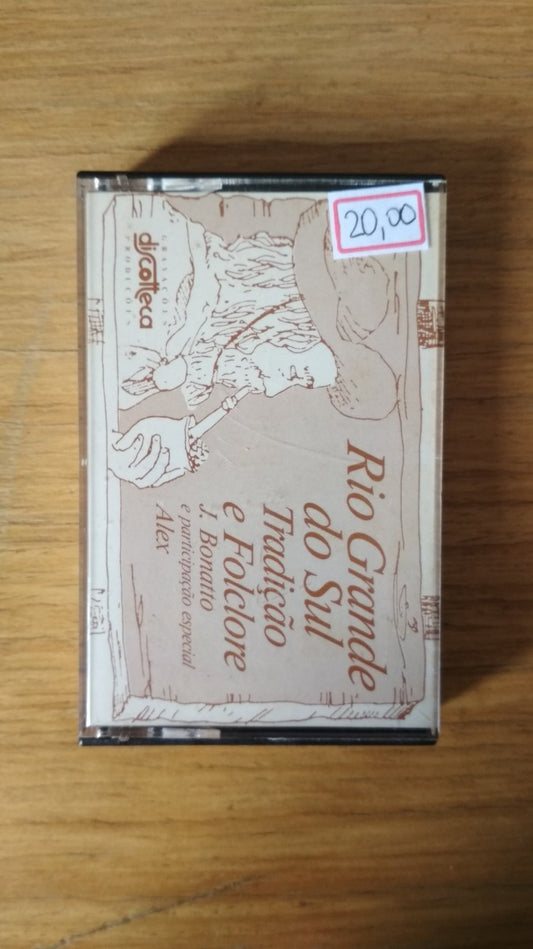 Fita K7 Rio Grande Do Sul Tradição E Folclore J Bonatto