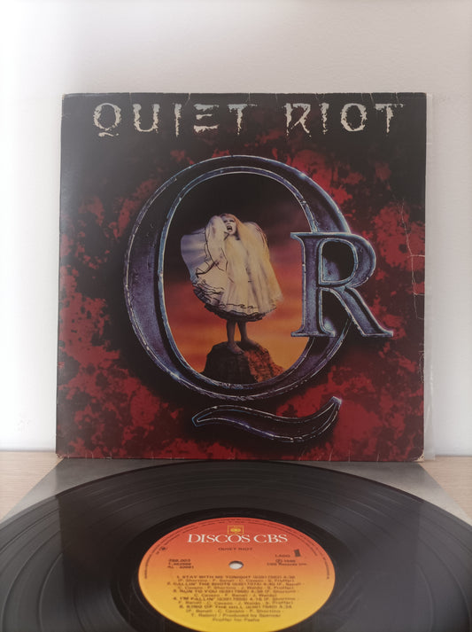 Lp Vinil Riot Quiet 1988 Com encarte