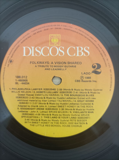 Lp Vinil Folkways A Vision Shared Com encarte