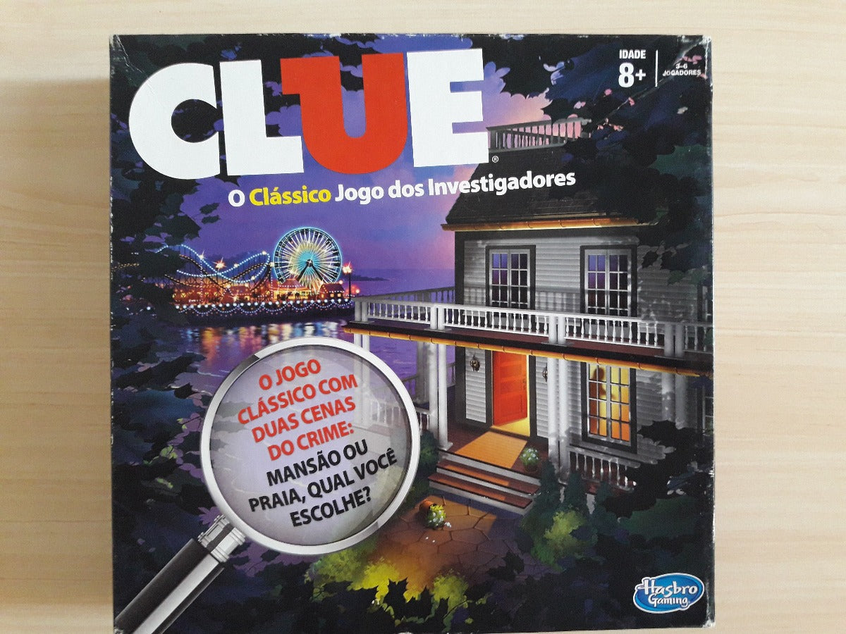 Jogo Clue Clássico Jogo Dos Investigadores