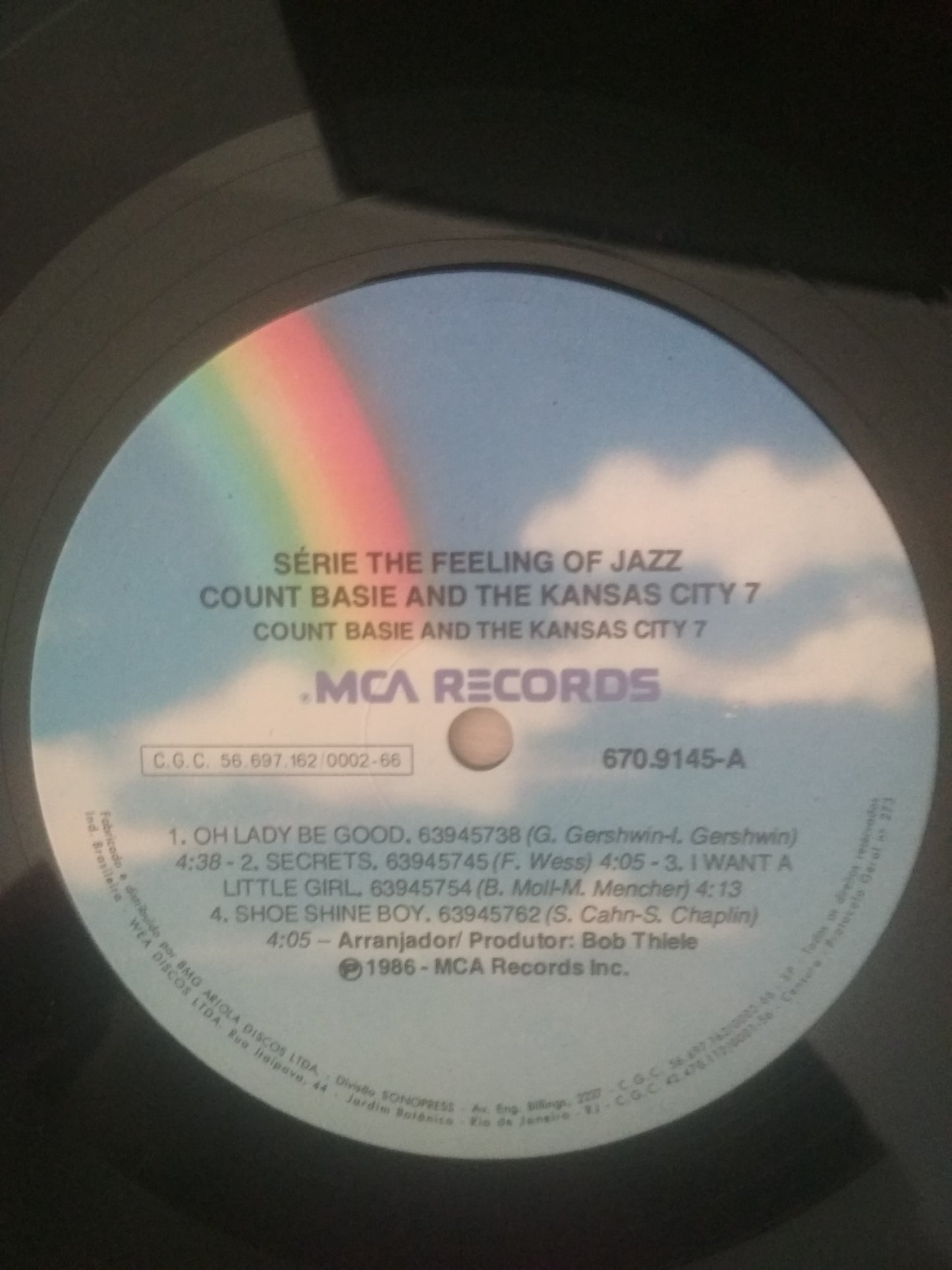 Lp Vinil Count Basie The Feeling of Jazz