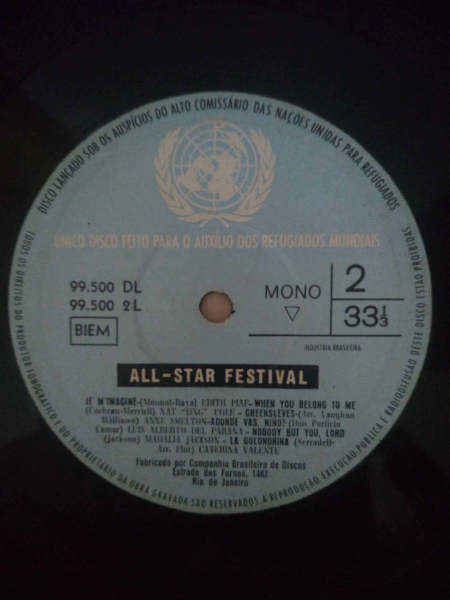 Lp Vinil All Star Festival