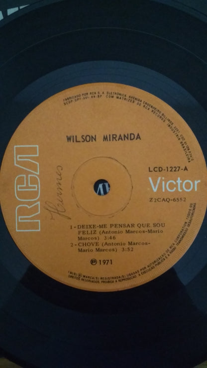 Lp Vinil Compacto Wilson Miranda Deixe-me pensar que sou feliz