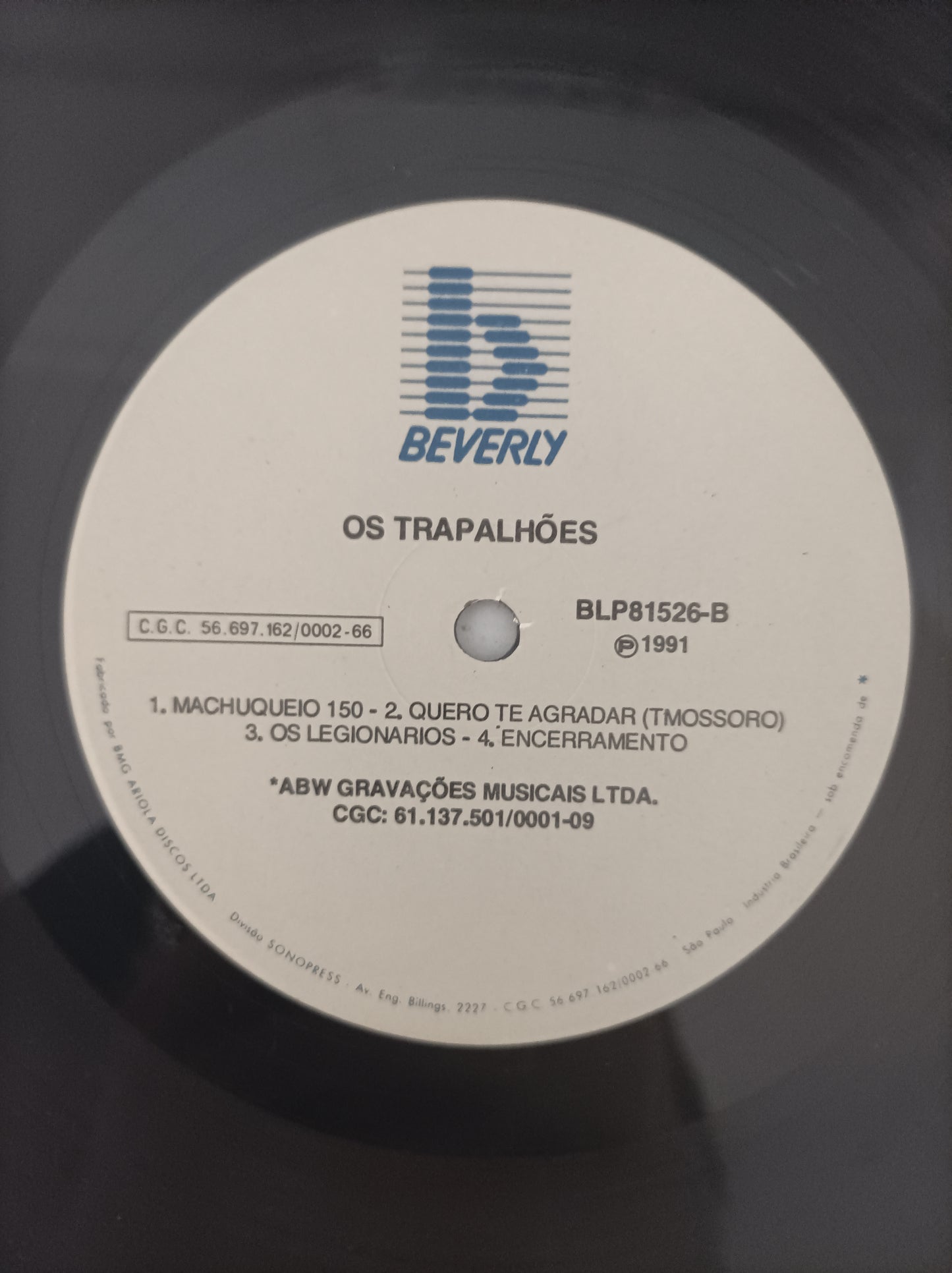 Lp Vinil Os Trapalhões Vol. 1