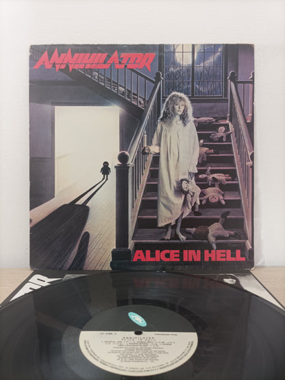 Lp Vinil Annihilator Alice in Hell Com encarte